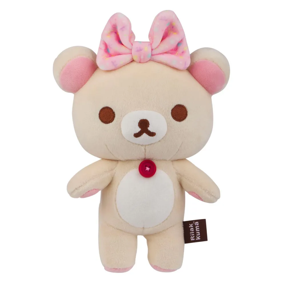San-X Rilakkuma 8 Inch HappyForYou Mochi Plush Toy