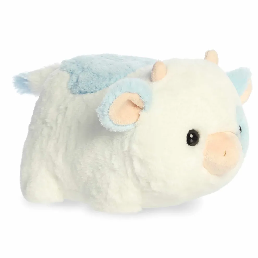 Spudsters 10 Inch Bonnie Blueberry Cow Plush Toy