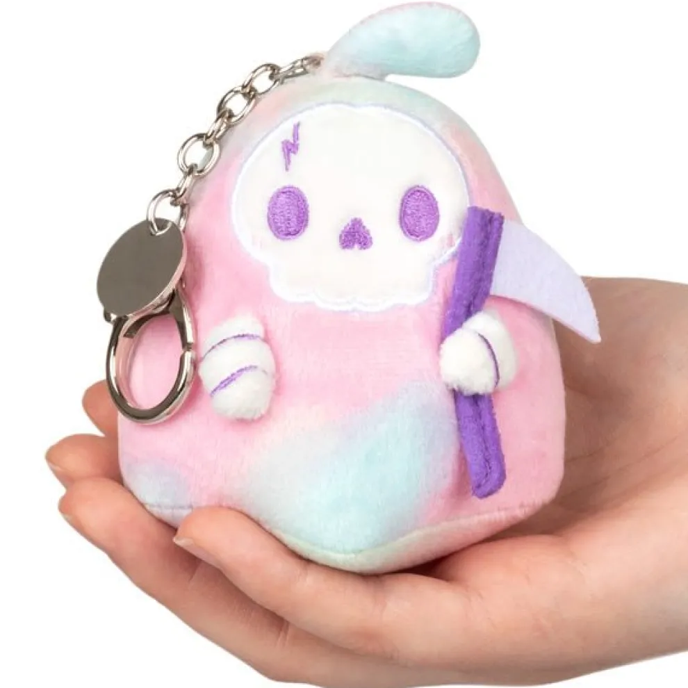 Squishable 3 Inch Micro Clip Tie Dye Reaper Plush Toy - Owl & Goose Gifts