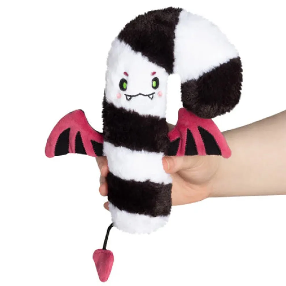 Squishable Snackers 6 Inch Evil Candy Cane Plush Toy - Owl & Goose Gifts