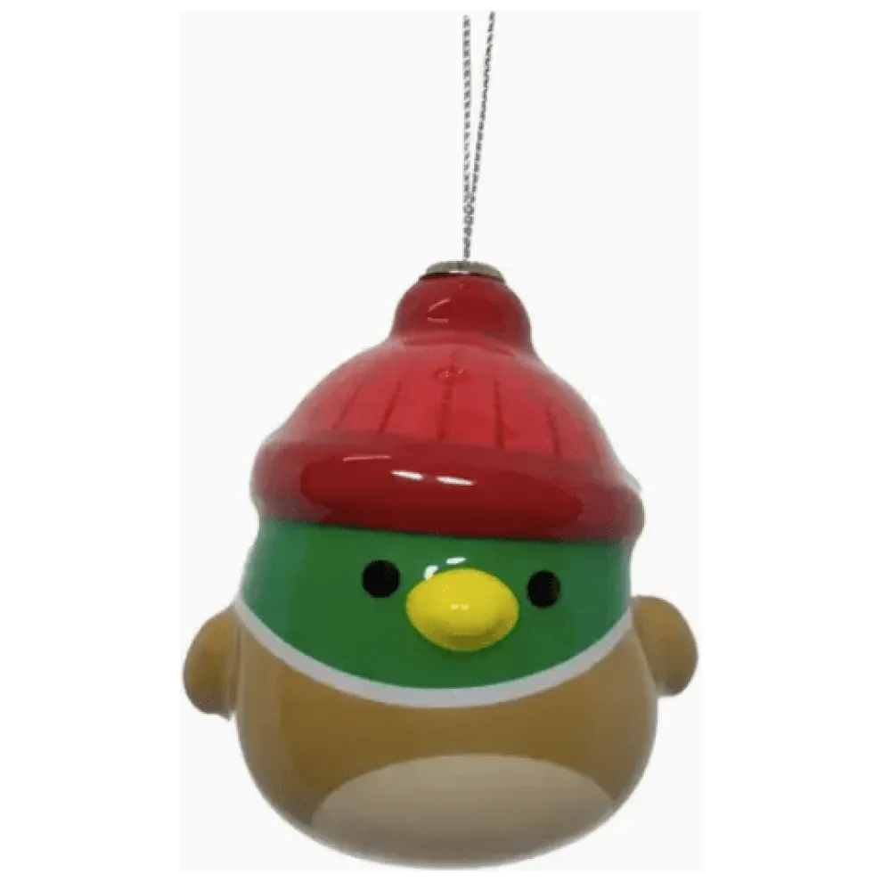 Squishmallow 3" Decoupage Ornament - AVERY THE DUCK - Owl & Goose Gifts