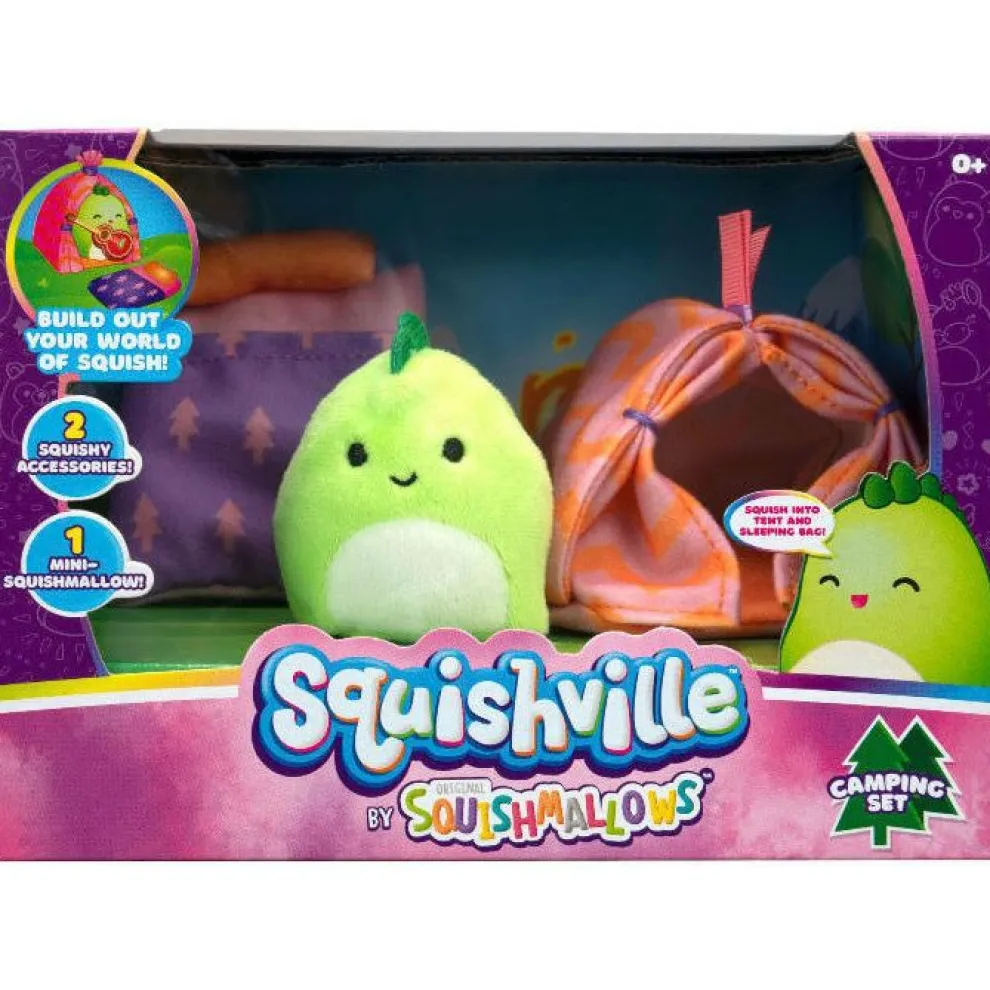 Squishmallow 2 Inch Rainbow Dream Squad Squishville 6 Pack - Owl & Goose Gifts