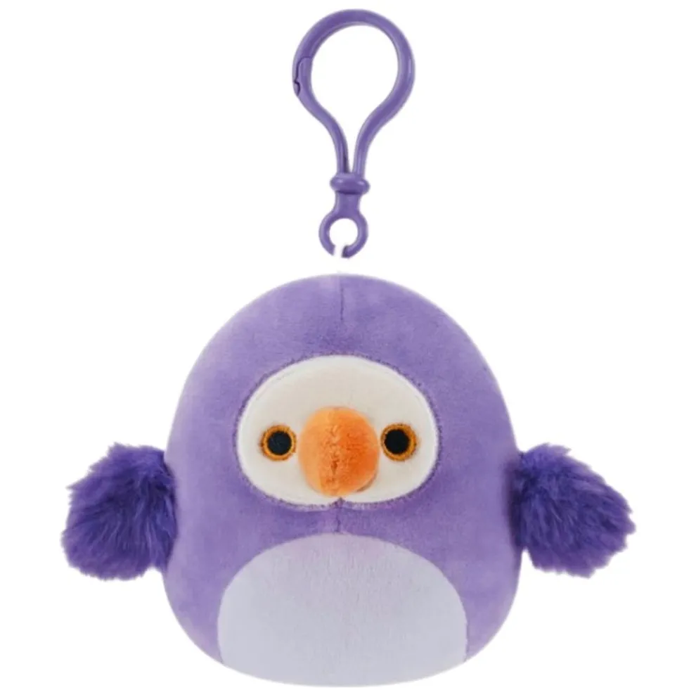 Squishmallow 3.5 Inch Neha the Dodo Bird Plush Clip - Owl & Goose Gifts