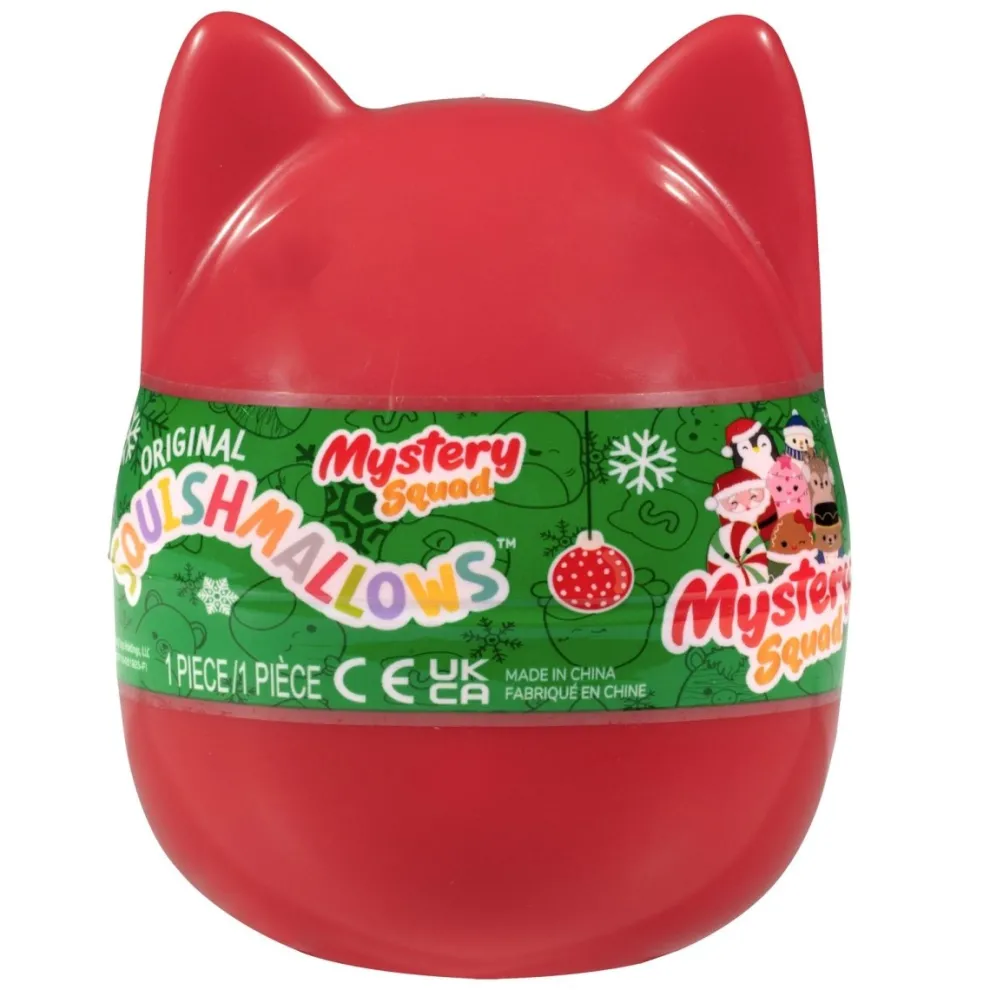 Squishmallow 4 Inch Christmas Mystery Capsule Plush Toy - Owl & Goose Gifts