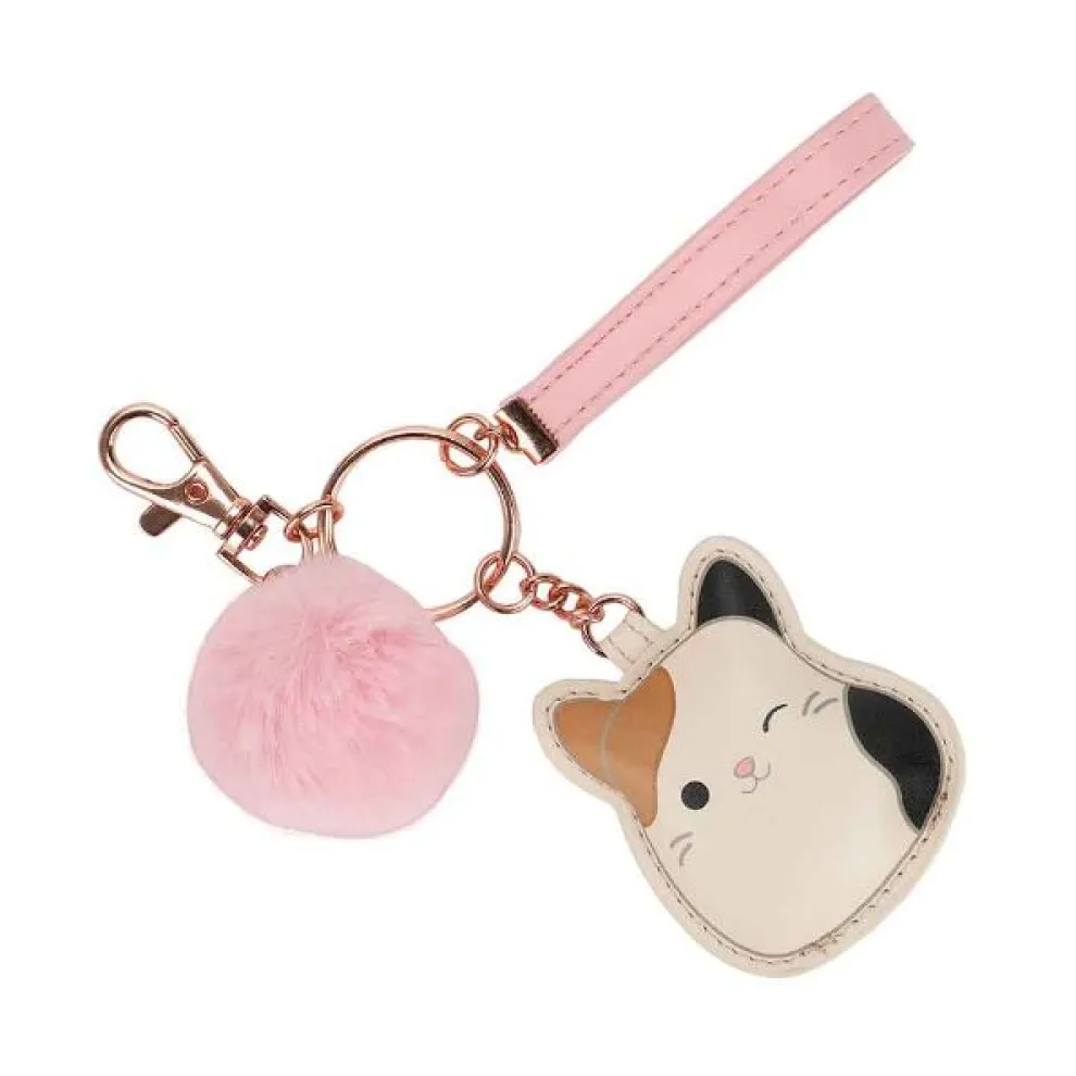 Squishmallow Cam the Cat Multi Charm Keychain - Owl & Goose Gifts