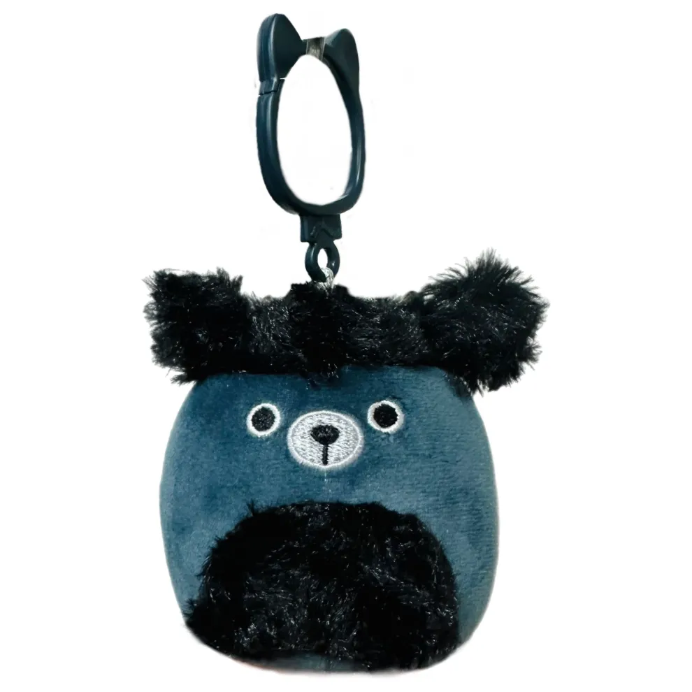 Squishmallow Clip Black Poodle - Jettward 3.5 Inch
