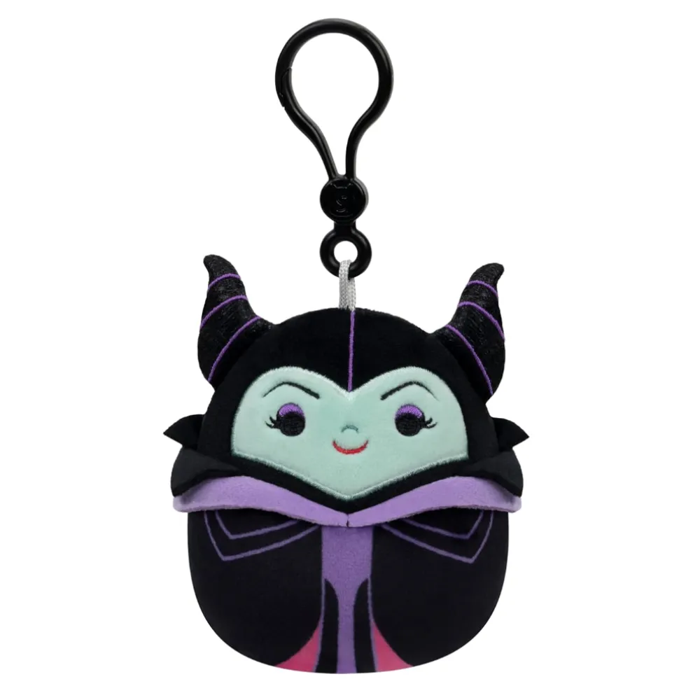 Squishmallow Clip Maleficent - Disney Villains 3.5 Inch