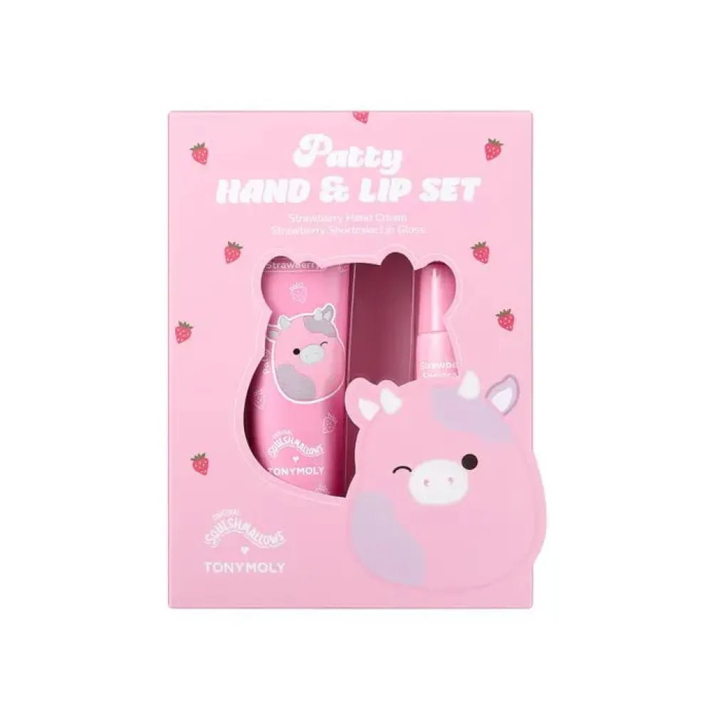 Squishmallow X TONYMOLY Patty's Hand and Lip Gift Set - Owl & Goose Gifts