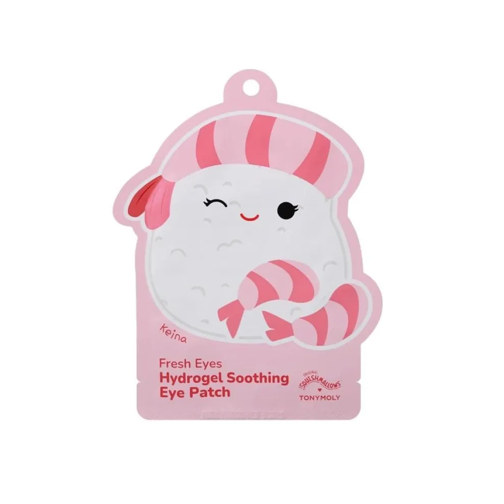 Squishmallow X TONYMOLY Keina's Fresh Eyes Soothing Eye Mask - Owl & Goose Gifts