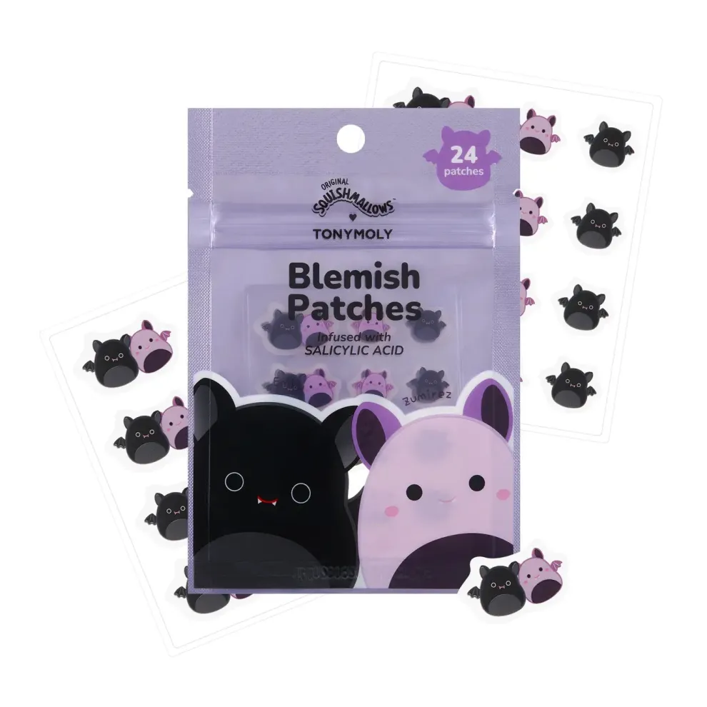 Squishmallow X TONYMOLY Emily and Zumirez Blemish Patches