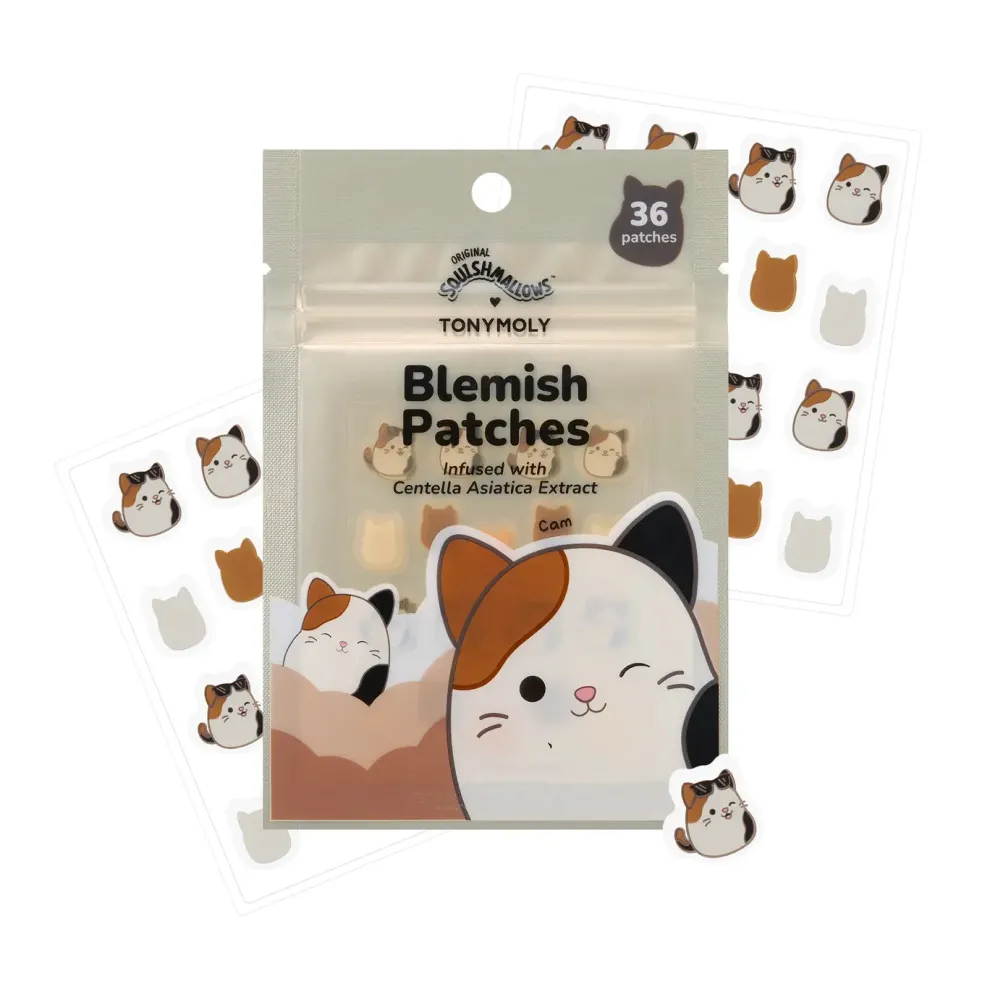 Squishmallow X TONYMOLY Cam Blemish Patches