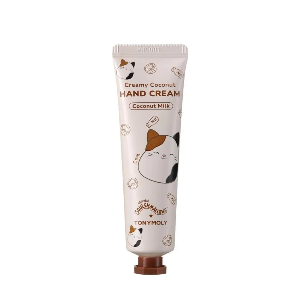 Squishmallow X TONYMOLY Cam's Creamy Coconut Milk Hand Cream - Owl & Goose Gifts