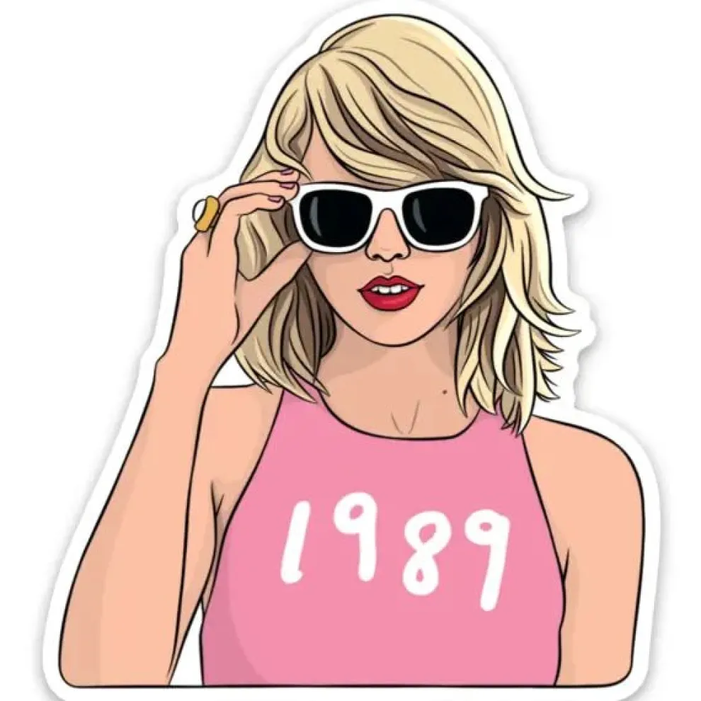 Taylor 1989 Vinyl Sticker by The Found - Owl & Goose Gifts