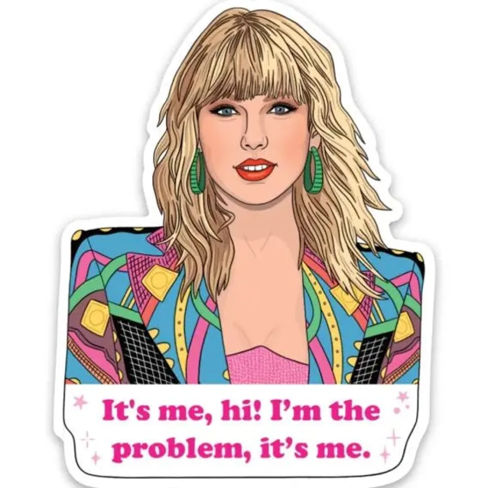 Taylor It's Me...Hi! Vinyl Sticker by The Found - Owl & Goose Gifts