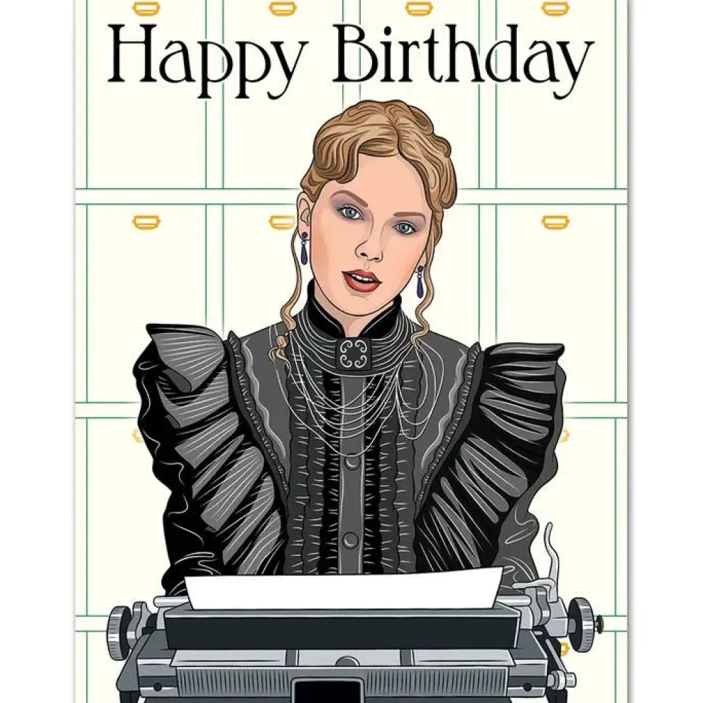 Tortured Poets Department Birthday Card by The Found - Owl & Goose Gifts