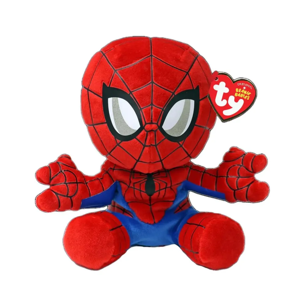 Ty Beanie Babies 8 Inch Spiderman Marvel Plush Toy - Owl & Goose Gifts