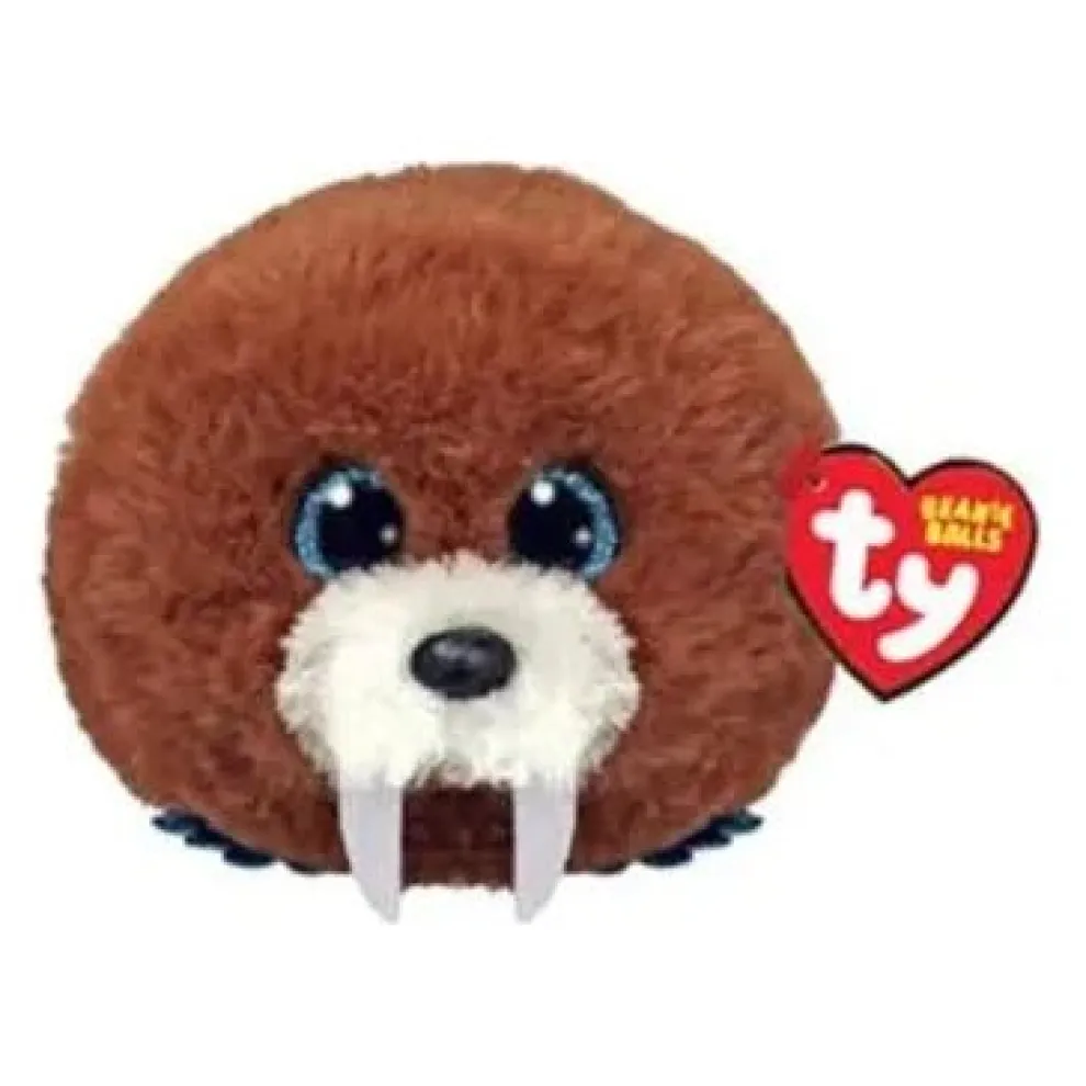 Ty Beanie Balls 4 Inch Hank the Walrus Plush Toy - Owl & Goose Gifts