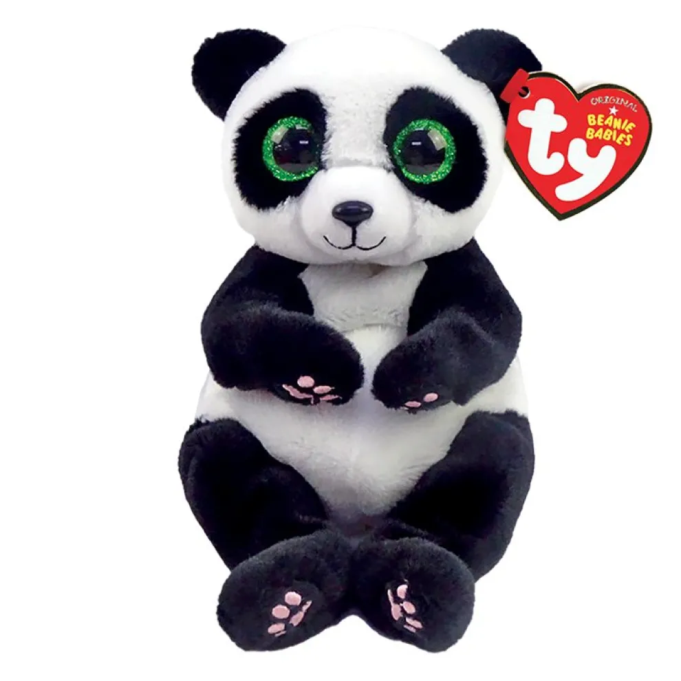 Ty Beanie Bellies 8 Inch Ying the Panda Plush Toy - Owl & Goose Gifts