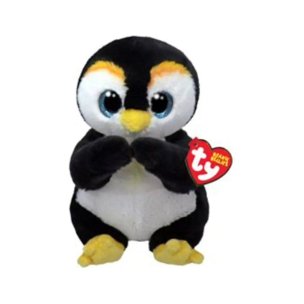 Ty Beanie Bellies 8 Inch Neve the Penguin Plush Toy - Owl & Goose Gifts