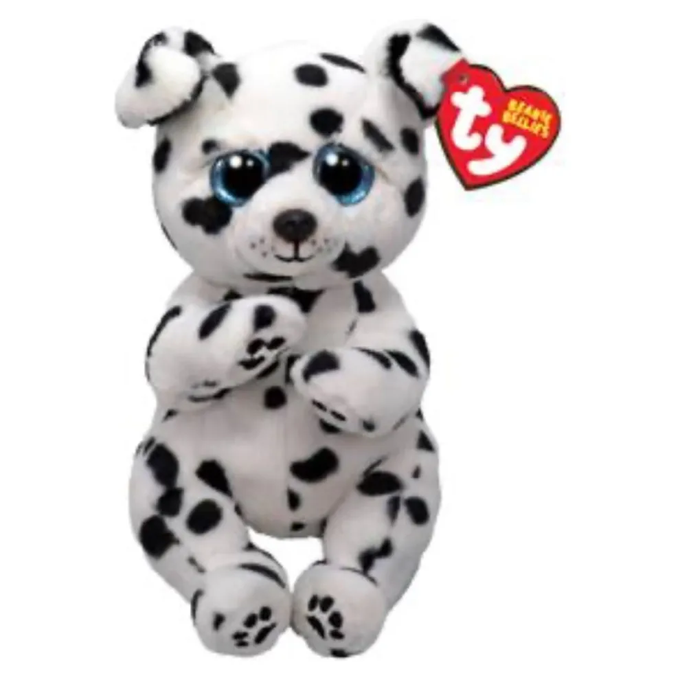 Ty Beanie Bellies 8 Inch Rowdy the Dalmation Plush Toy - Owl & Goose Gifts