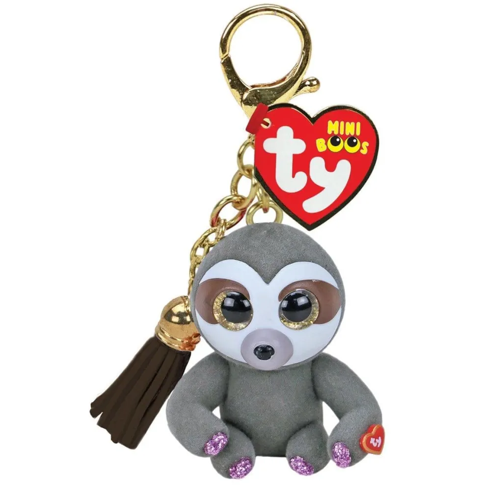 Ty Mini Boos 2.5 Inch Dangler the Sloth Clip - Owl & Goose Gifts