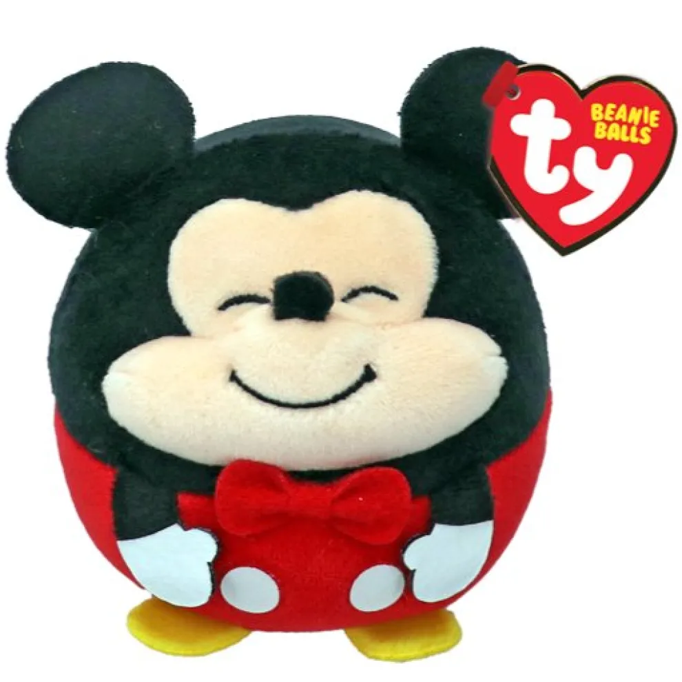 Ty Puffies Beanie Ball 4 Inch Mickey Mouse - Owl & Goose Gifts