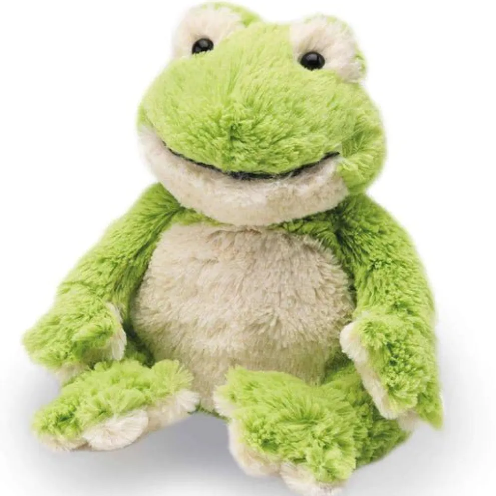 Warmies 13 Inch Frog Microwavable Plush Toy - Owl & Goose Gifts