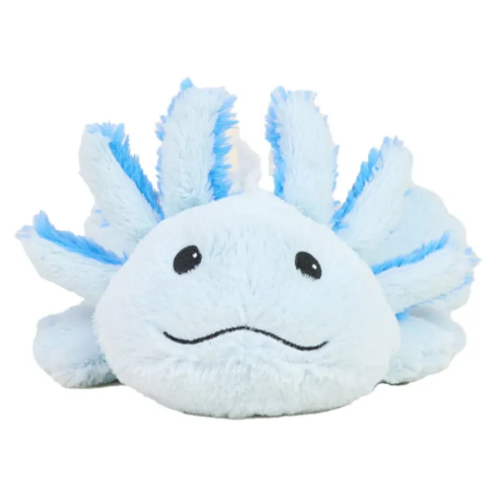 Warmies 9 Inch Junior Blue Axolotl Microwavable Plush Toy - Owl & Goose Gifts
