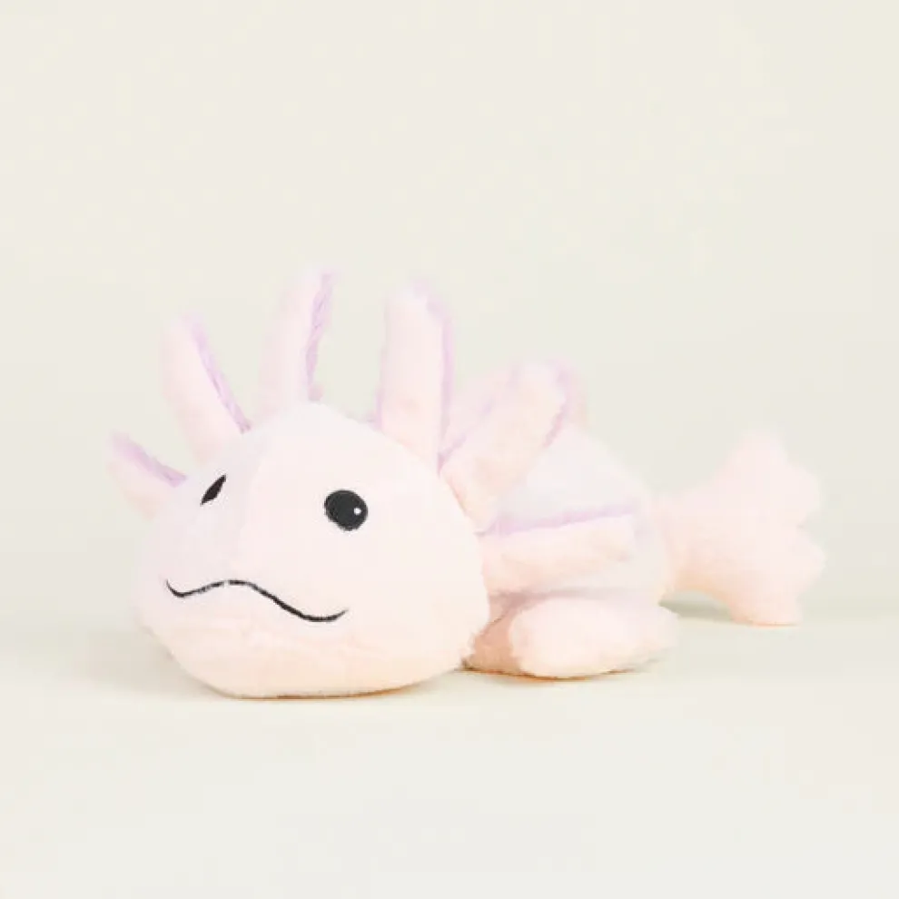 Warmies 13 Inch Pink Axolotl Microwavable Plush Toy - Owl & Goose Gifts