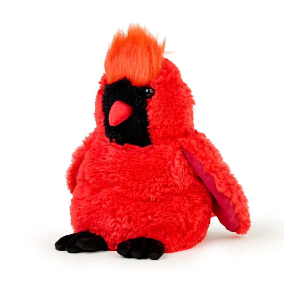 Warmies 13 Inch Red Cardinal Microwavable Plush Toy - Owl & Goose Gifts