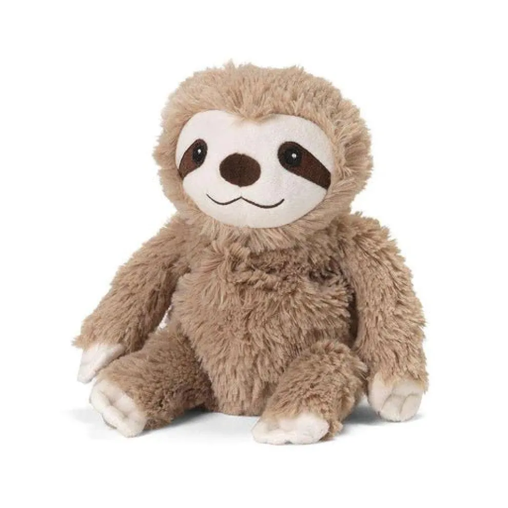 Warmies Juniors 9 Inch Junior Sloth Microwavable Plush Toy - Owl & Goose Gifts