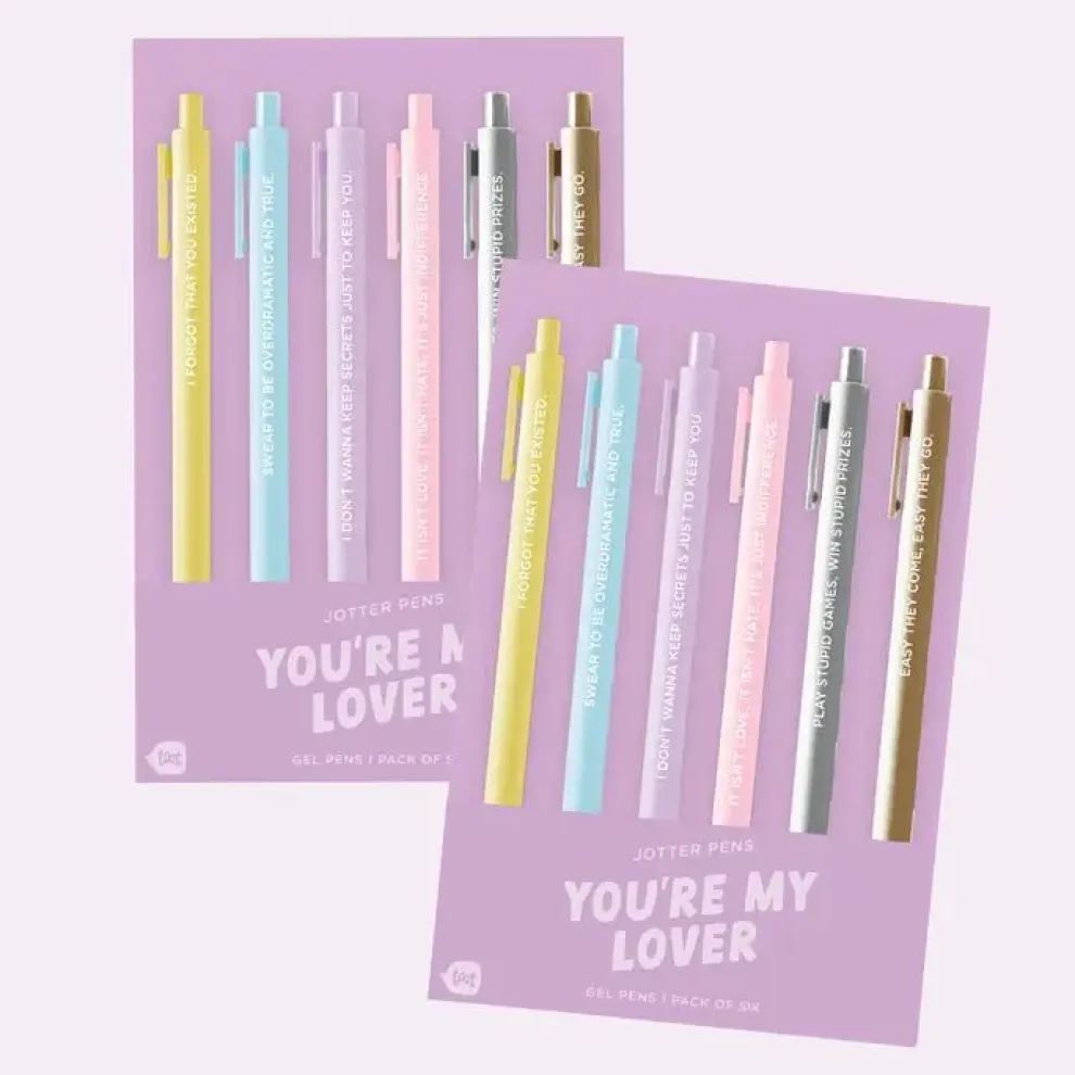 You're My Lover (Lover) Jotter Set by Talking Out of Turn - Owl & Goose Gifts